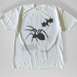 Vintage Style Spider Y2k Shirt, Y2k Top, Harajuku Goth Punk T-Shirt